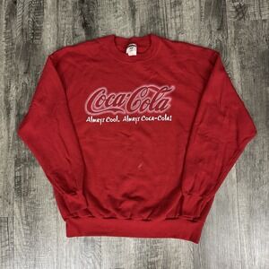 Vintage 90s Coca Cola Soda Crewneck Sweatshirt XL